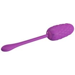 PRETTY LOVE - VIBRATING EGG WITH PURPLE RECHARGEABLE MARINE TEXTURE 2